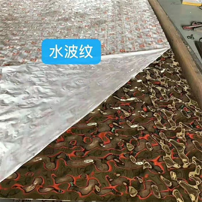镜面钛金水波纹