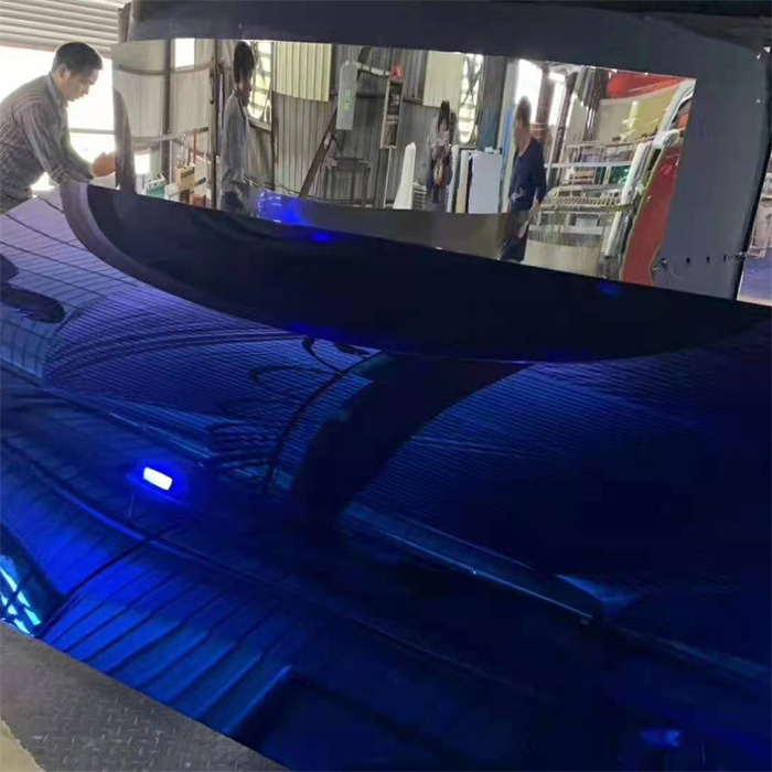 无指纹镜面宝石蓝